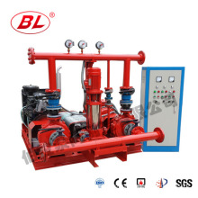 Dual-Power Water Supply Unit with Diesel Fire Pump